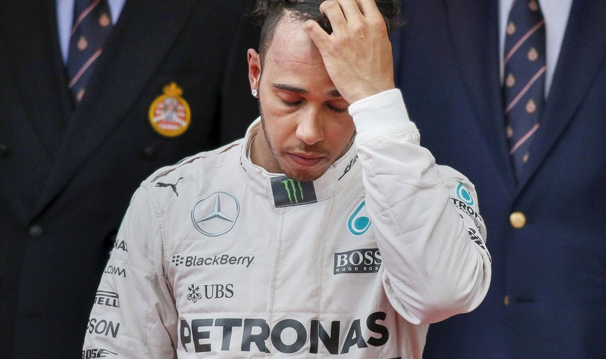 Lewis Hamilton, põhjusega pettunud