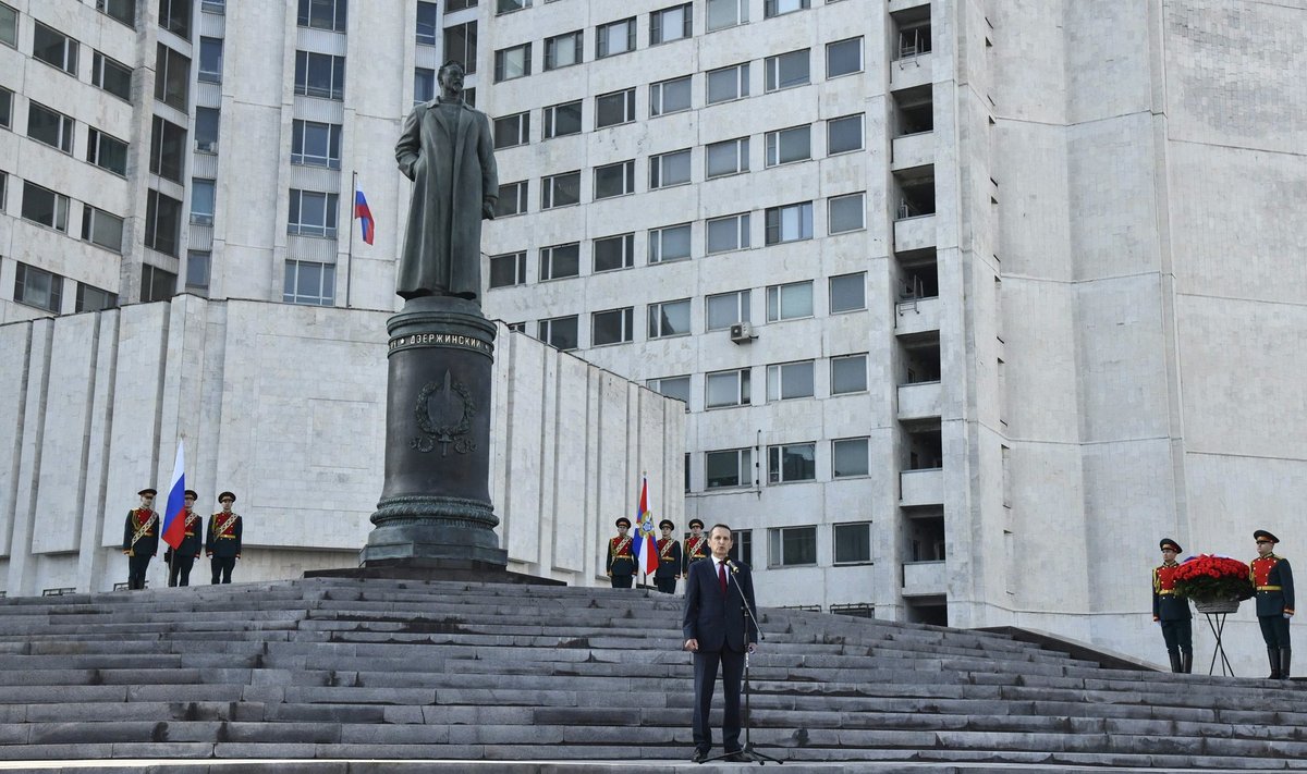 11. septembril avati Venemaa välisluureteenistuse peakontori ees Batšurinos, Moskva südamest paarikümne kilomeetri kaugusel Feliks Dzeržinski monument