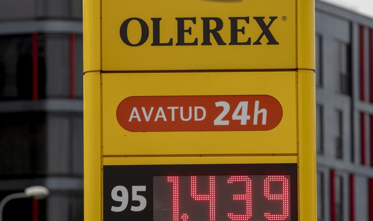 Olerex, Circle K, Neste, kütuse hinnad