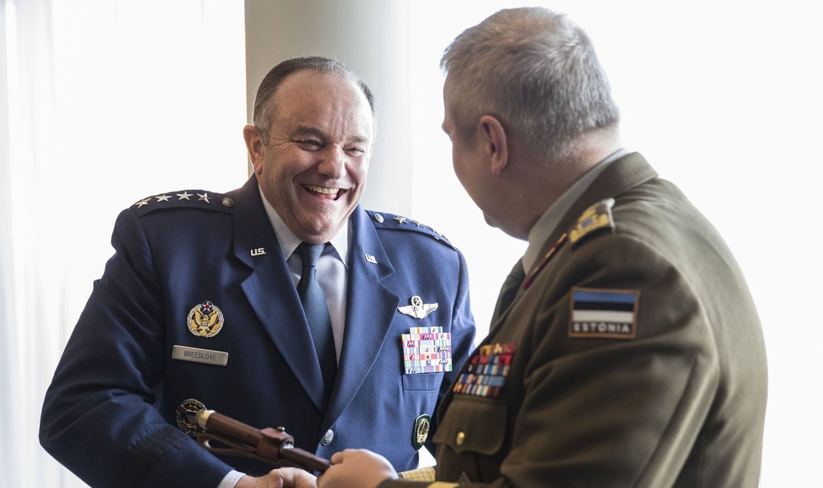 NATO Euroopa vägede ülemjuhataja kindral Philip Breedlove tuli visiidile