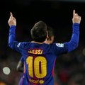 VIDEO | Messi imeline karistuslöök päästis raskesse olukorda jäänud Barcelonale võidu