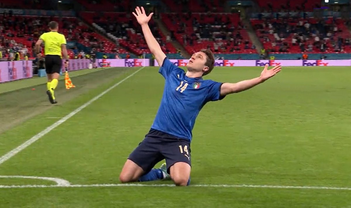 Италия пропустила первый гол на Евро-2020, но всё-таки прошла в  четвертьфинал - Delfi RUS