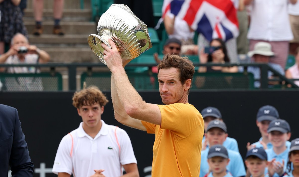 Andy Murray on võitnud järjest Surbitoni ja Nottinghami Challenger turniirid.
