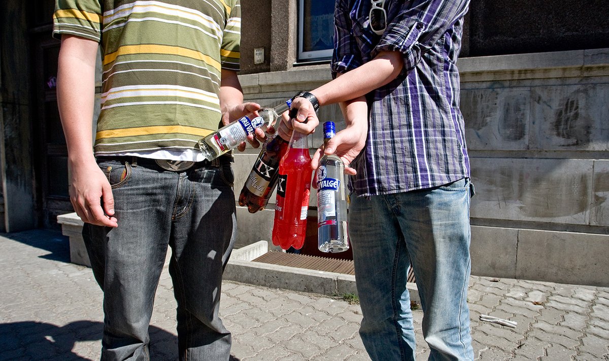 Alkoholivargusi oli eelmisel nädalal üllatavalt palju. Pilt on illustreeriv.