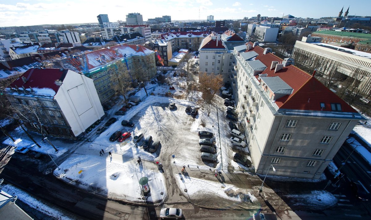 Lembitu tänava ja Rävala puiestee nurgale planeeritud hotell tekitab ümberkaudsetes elanikes pahameelt.