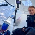 Kliimaaktivist Greta Thunberg jõudis purjekaga New Yorki