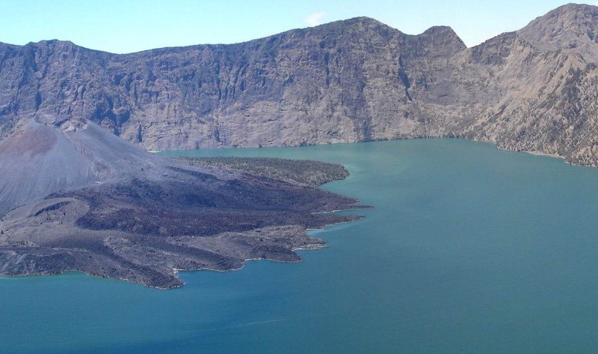 Kraatrijärv Segara Anak on kõik, mis vulkaanist järgi jäi.