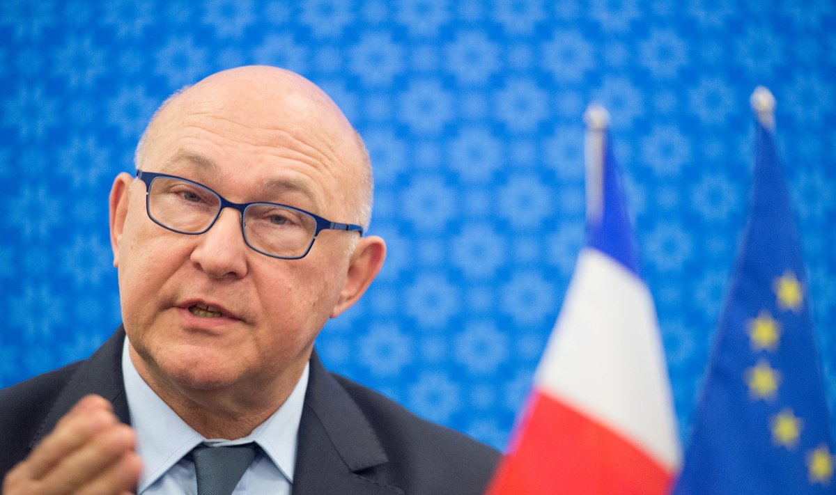 Prantsusmaa rahandusminister Michel Sapin Tallinnas.
