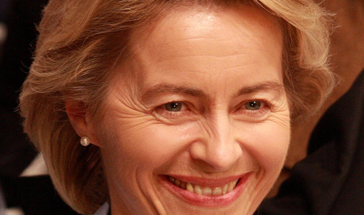 Ursula von der Leyen - Saksamaa kaitseminister. Foto Aino Siebert