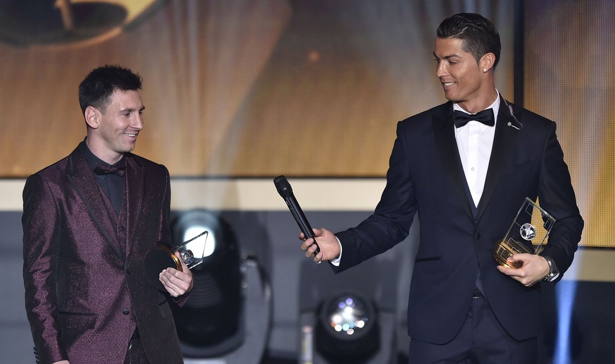 Lionel Messi ja Cristiano Ronaldo