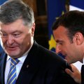 Macron pärast Porošenkoga kohtumist: Prantsusmaa ei lepi Krimmi annekteerimisega
