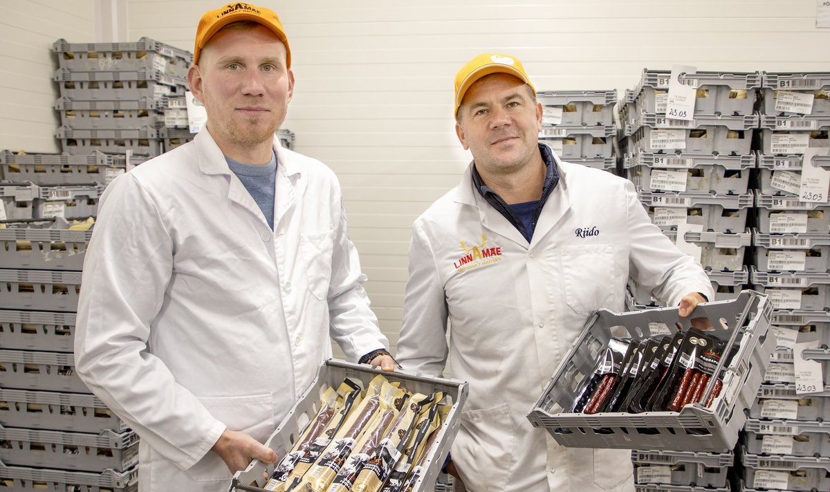 „Ulukid on Eesti metsadest ja lihaveised meie rohumaadelt,“ kinnitavad Linnamäe lihatööstuse juhid Marko Hiiemäe ja Indrek Loorens, et tooted on peamiselt kohalikust toormest.