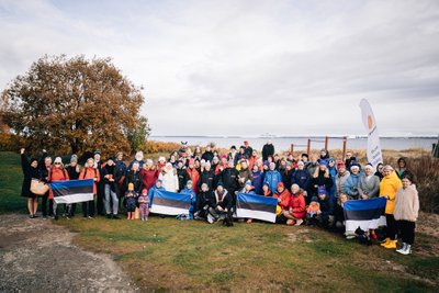 21. oktoobril kogunesid taliujujad ja -suplejad Pikakarile, et tähistada rahvusvahelist ujumispäeva.