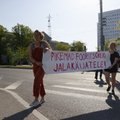 FOTOD | „Turvaline koolitee lastele!“ Tallinnas protesteeritakse jalakäijate ohutuse nimel 