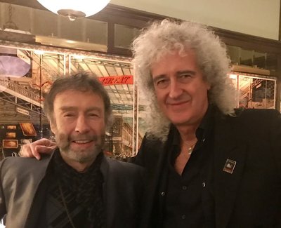 Queeni kitarrist Brian May ja Paul Rodgers