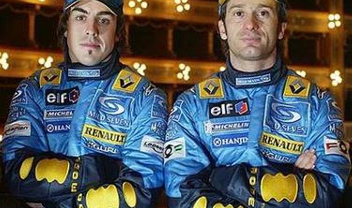 Fernando Alonso ja Jarno Trulli