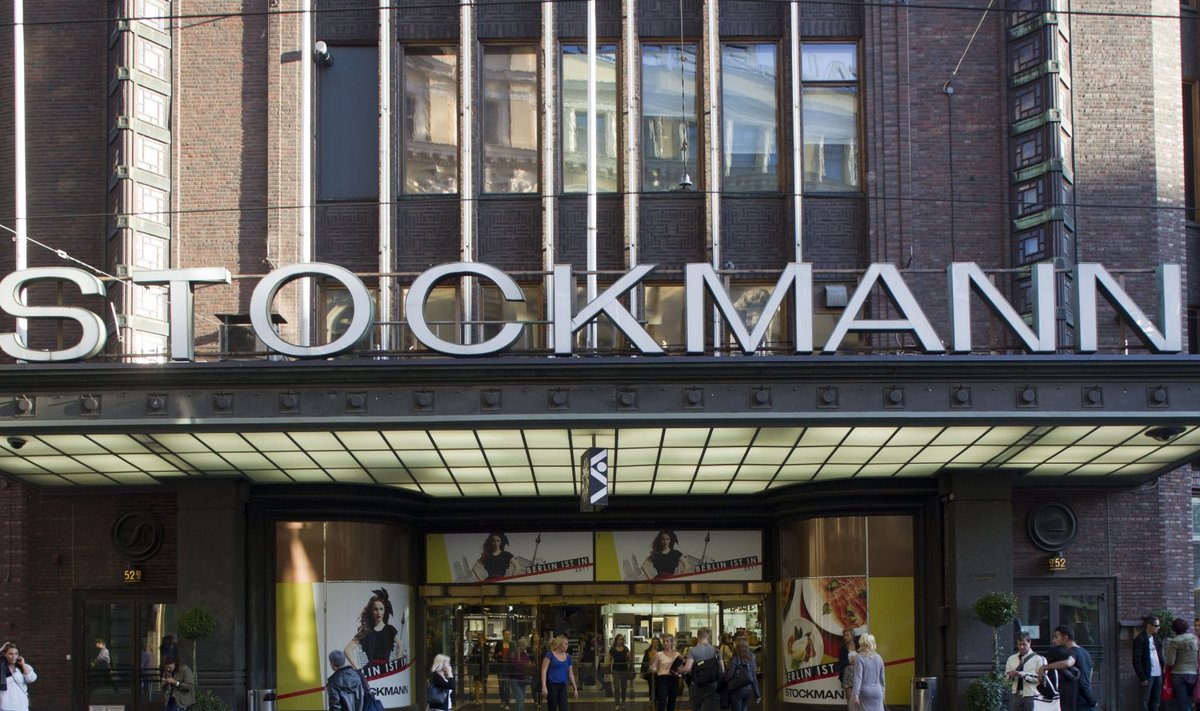 Suurenenud sisetarbimine kasvatab Soome majandust. Pildil Stockmanni kaubamaja Helsingis.