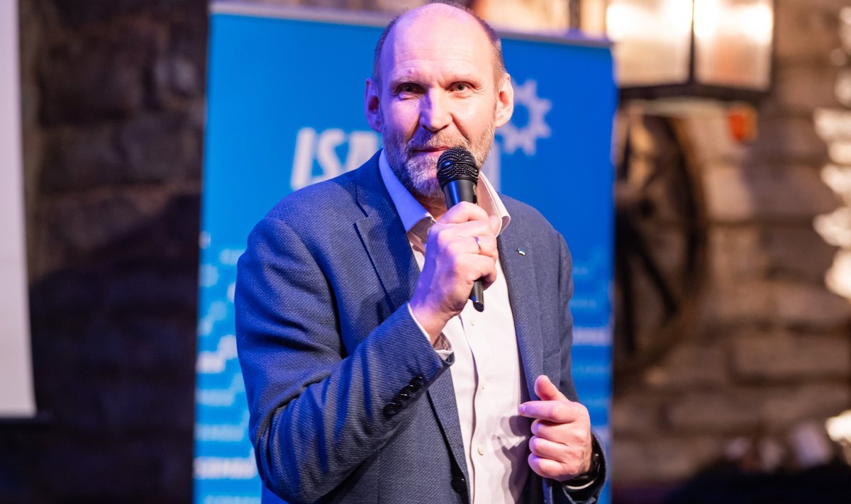 Helir-Valdor Seeder Isamaa erakonna valimispeol.