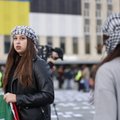 ВИДЕО | Молитва и скандирование лозунгов за свободу Палестины. Как прошел „молчаливый митинг“ на площади Свободы?