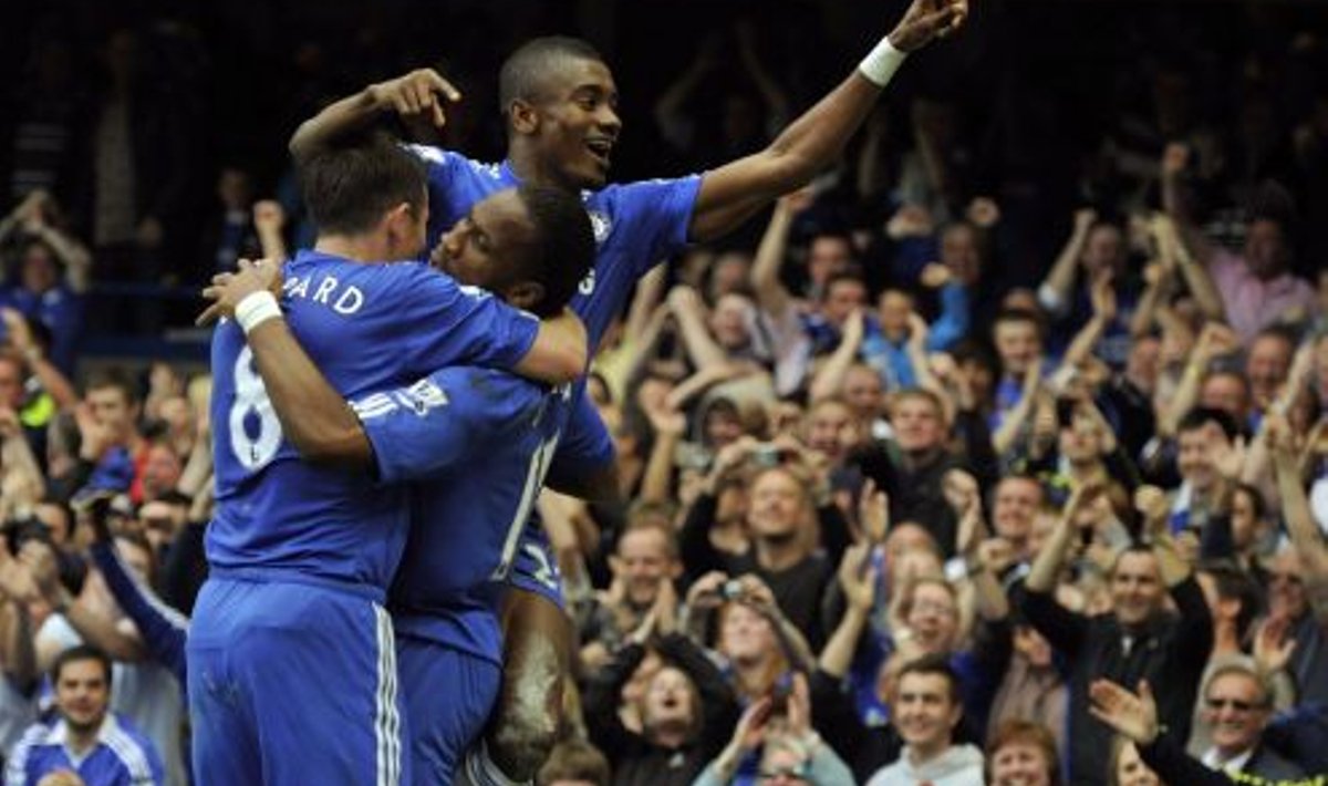 Kalou, Drogba ja Lampard (Chelsea)