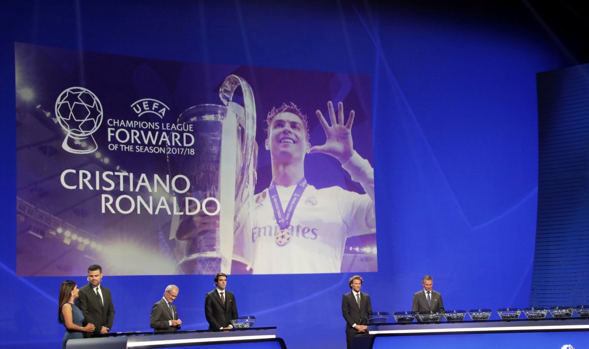 Cristiano Ronaldo valiti Meistrite Liiga hooaja parimaks ründajaks