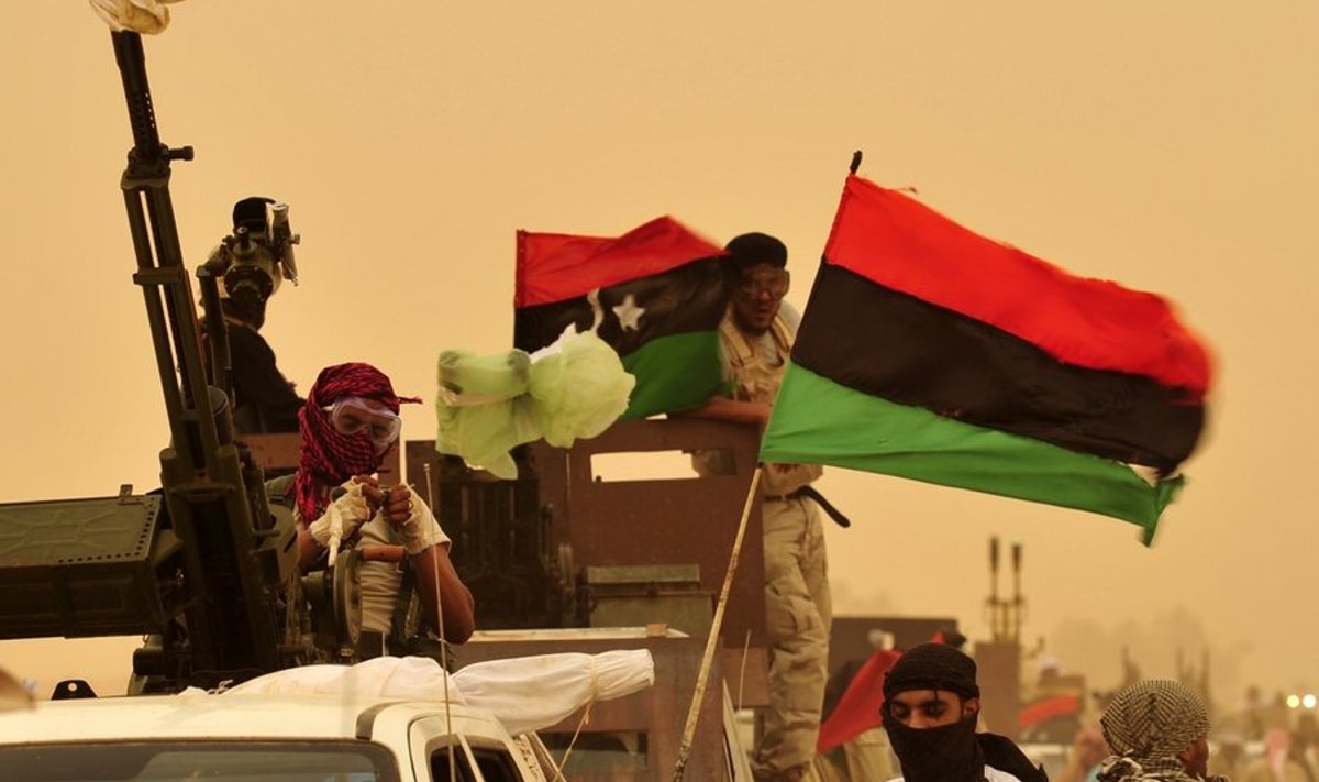 Gaddafi vastu üles tõusnud liibüalased