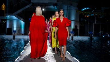 GALERII | Tume draama ja muretu olemine. Tallinn Fashion Week sai võimsa avapaugu