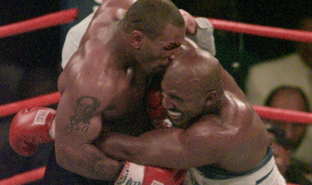 Mike Tyson ja Evander Holyfield 1997. aastal.