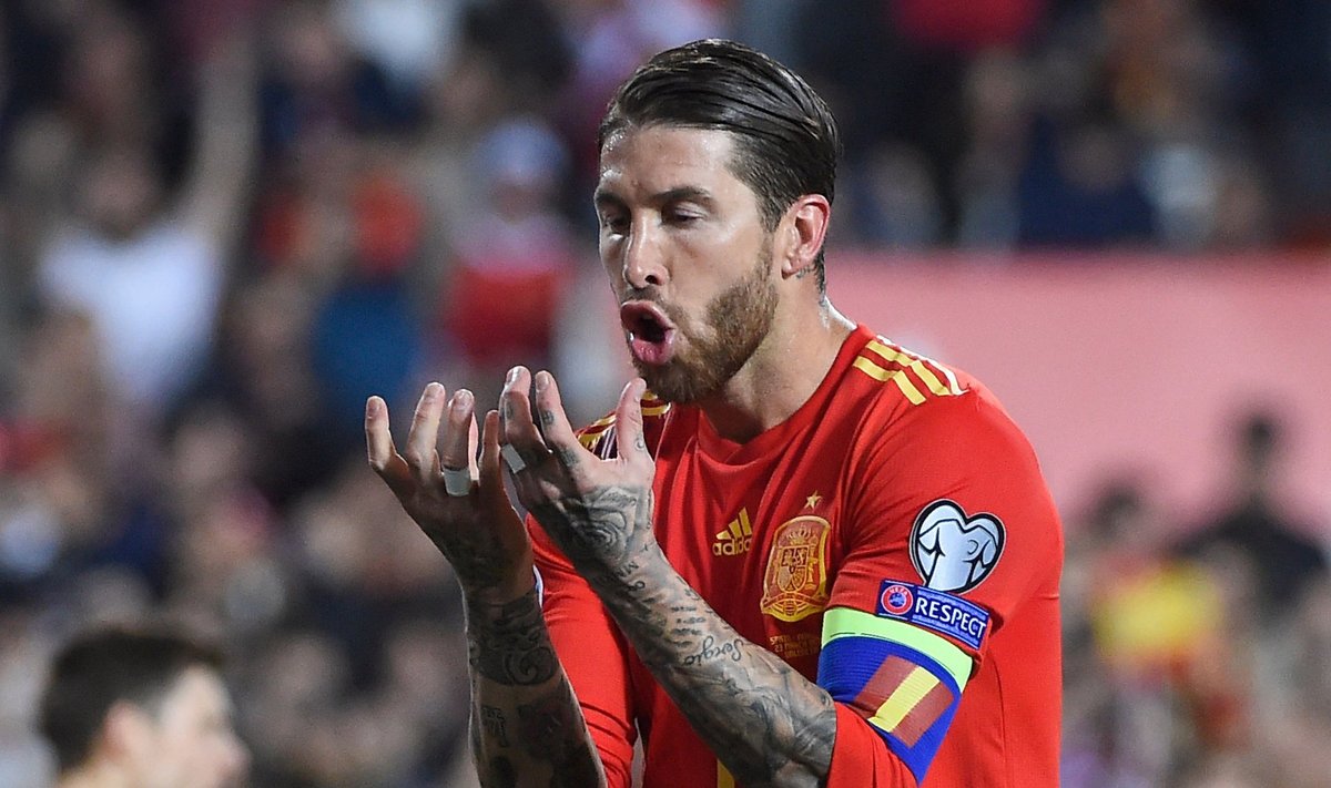 Sergio Ramose täpne penalti tõi Hispaaniale võidu.