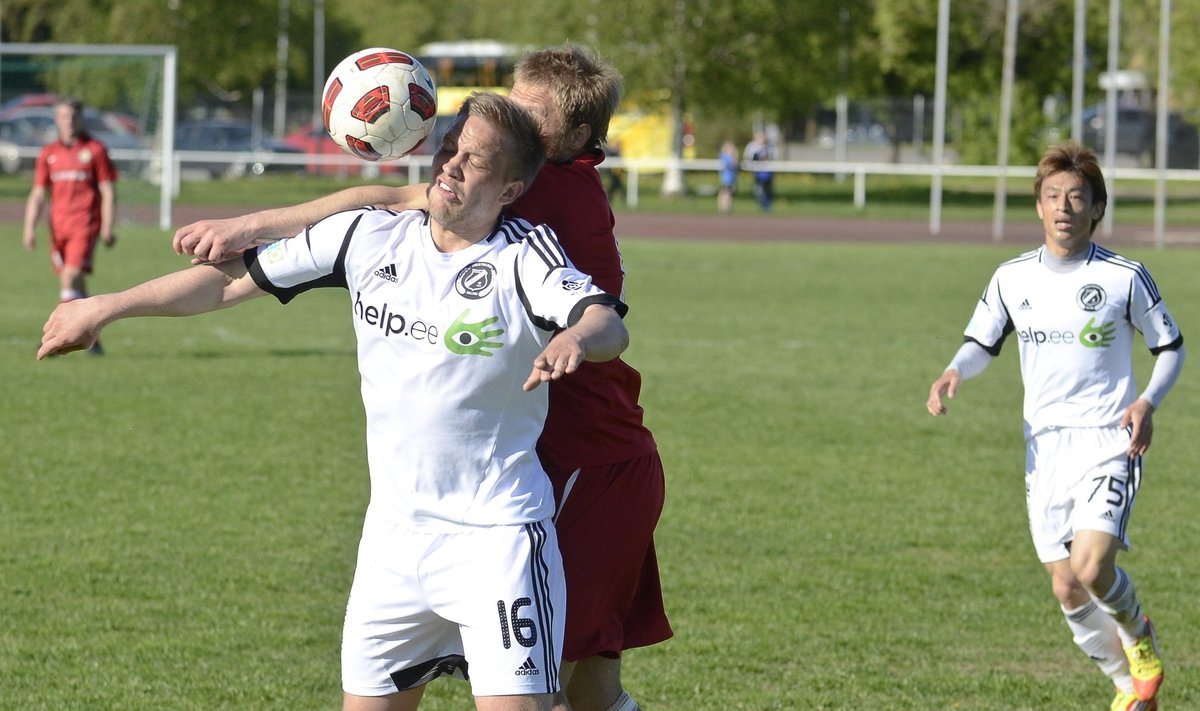 Tanel Melts (16) 2012. aastal mängus Narva Transiga