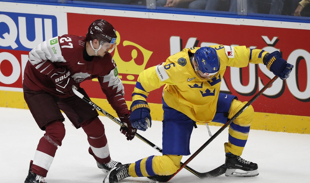 Ice Hockey World Championships - Group B - Sweden v Latvia