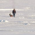 Piirivalve: kevadine Peipsi jää on äärmiselt salakaval