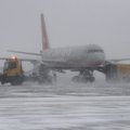 Riia lennuväljalt suunati tugeva lumetormi tõttu ümber kolm lendu