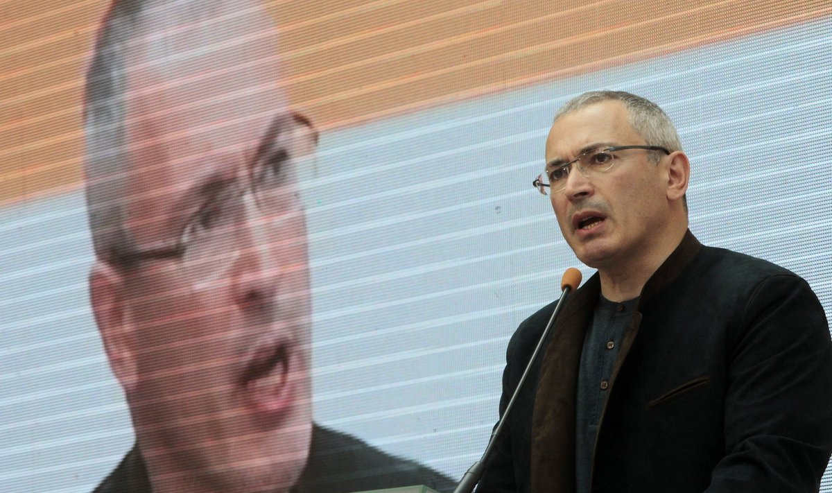 Eelmisel nädalal esines Mihhail Hodorkovski Ukrainas ja kohtus sealsete Vene-meelsetega.