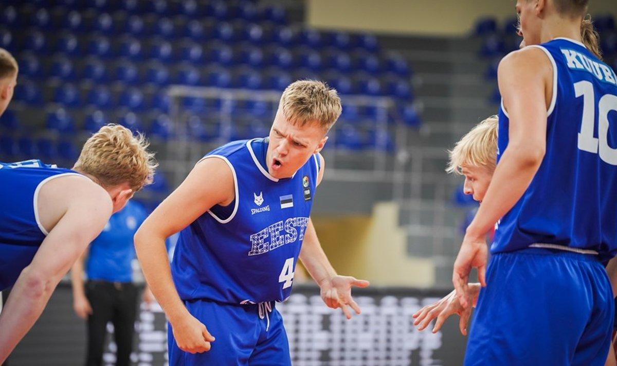Eesti U20 korvpallikoondis võttis kolmanda järjestikuse võidu.