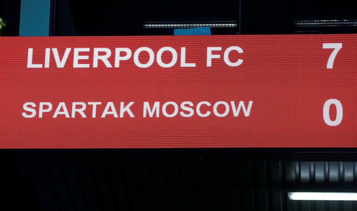 Liverpool vs Spartak