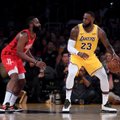 VIDEO | LeBron aitas Lakersil välja ronida 19-punktilisest kaotusseisust, Hardenilt 32. järjestikune 30-punkti mäng