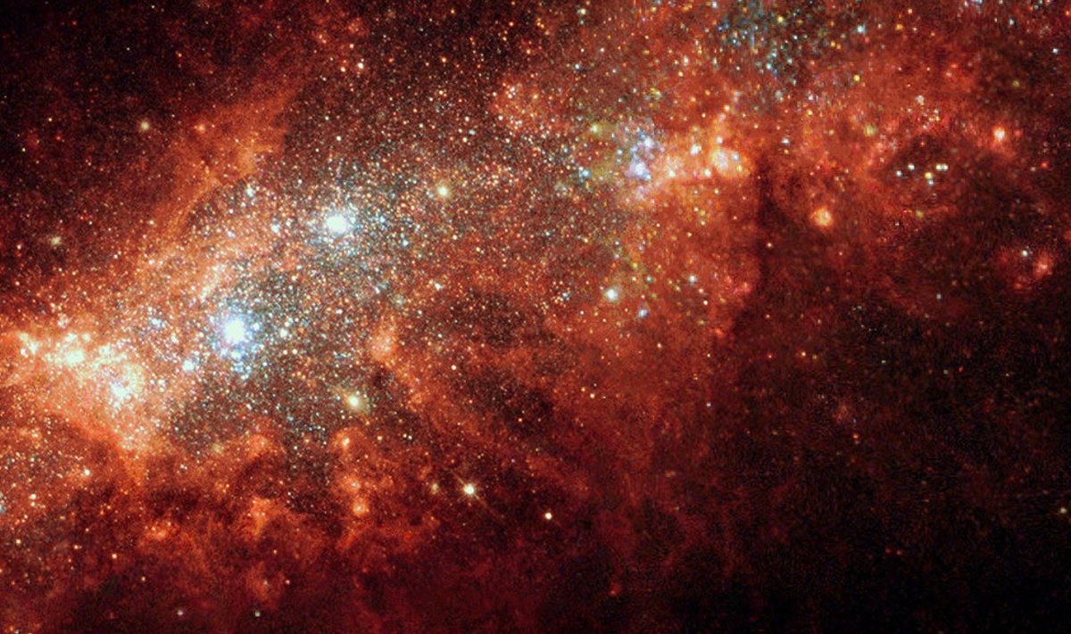 Illustreerival eesmärgil: NGC 1569 galaktika