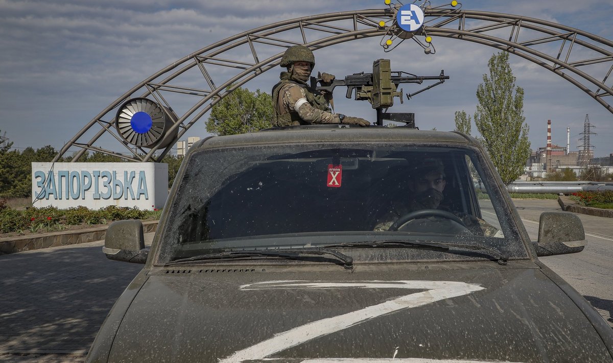 TERROR: Vene armee kasutab tuumajaama ühtaegu kaitsekilbi, väljapressimisobjekti ja provokatsioonipaigana.