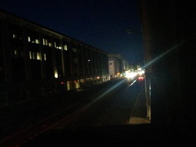 Pimedus Tallinna tänavail