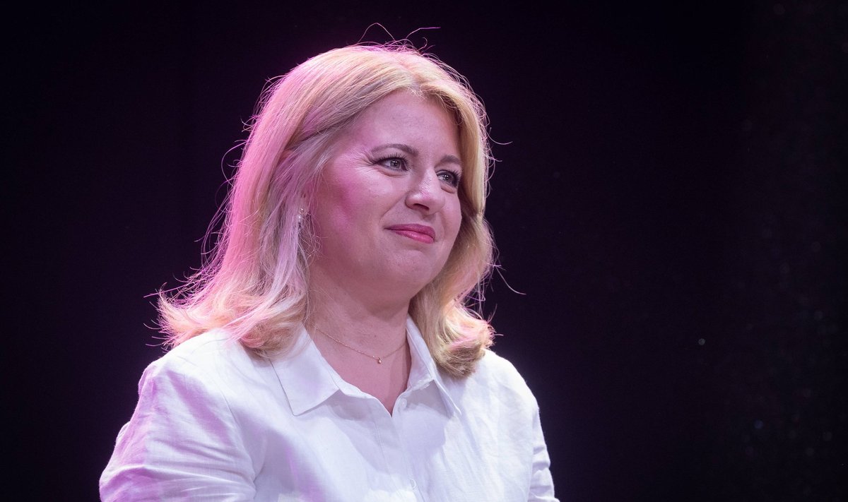 Slovakkia president Zuzana Čaputová