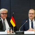 Eesti välisminister Urmas Paeti ja Saksa välisminister Frank-Walter Steinmeieri pressikonverents