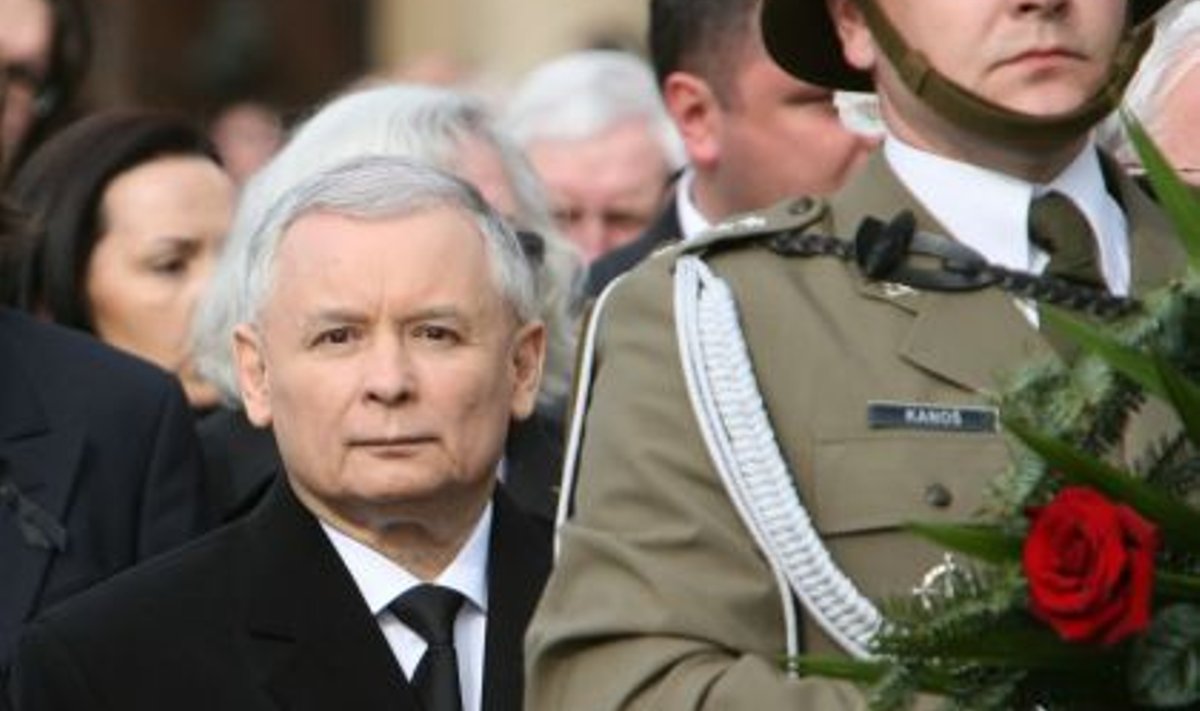 Jarosław Kaczyński kaksikvenna matusel Krakówis