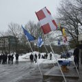 FOTOD | Vabariigi aastapäeval süttis Jüriöö pargis vabaduslõke