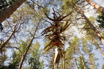 Huvitavad skulptuurid kõrguvad ka sinu kohal.