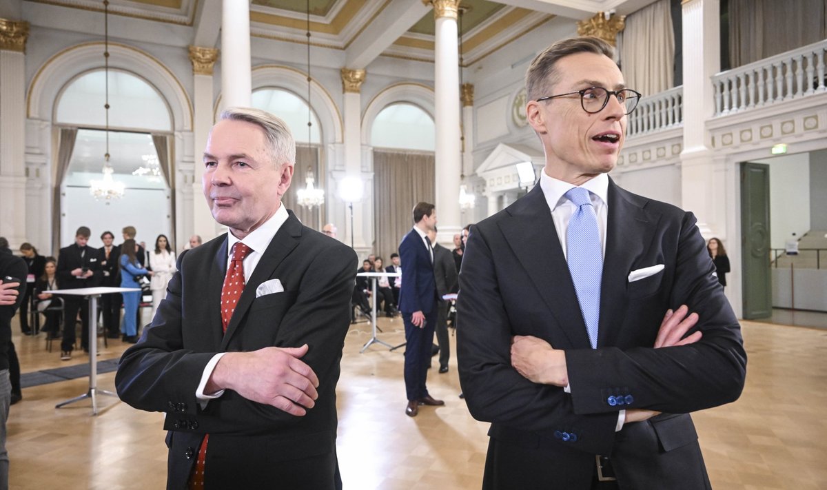 Soome presidendikandidaadid Pekka Haavisto ja Alexander Stubb