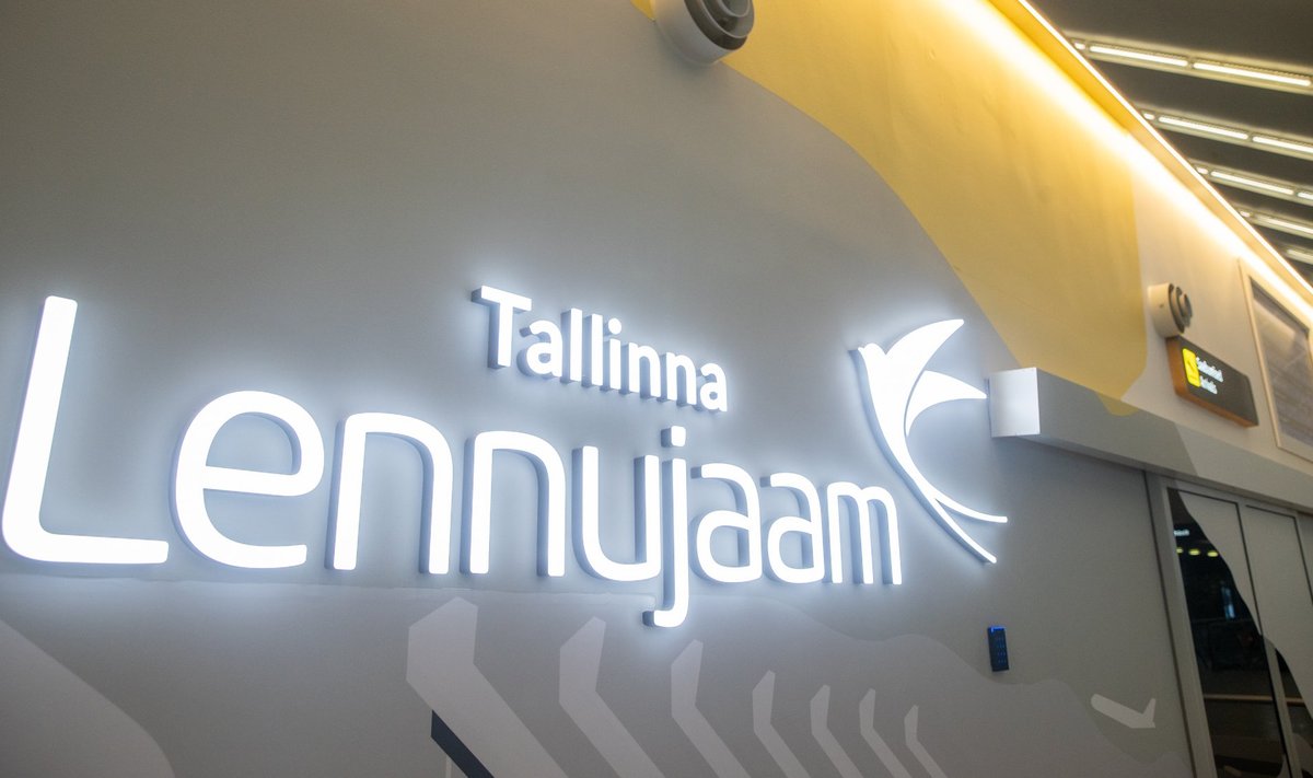 Tallinna lennujaama saabuvate lendude ala.
