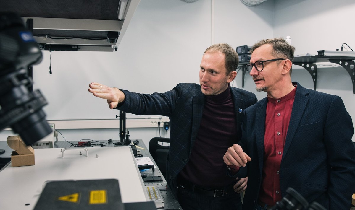 Riigile kuuluva Metroserdi juhid Aigar Vaigu ja Indrek Tulp peavad looma uuringukeskuse, mis aitab ettevõtetel luua uusi konkurentsivõimelisemaid tooteid.