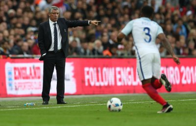 Fernando Santos eilses mängus Inglismaaga