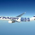 Самолет Хельсинки-Таллинн вернулся в Финляндию, вероятно, из-за молнии